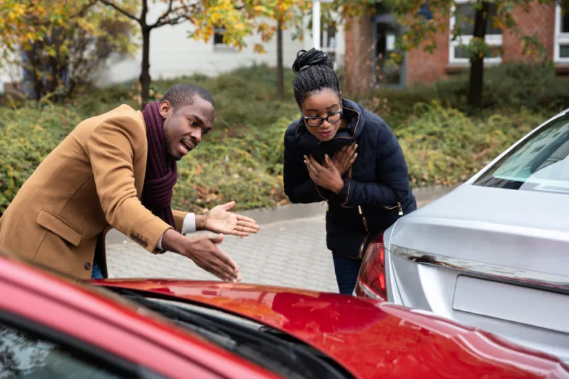 Photo of Car Drivers in an Accident-img
