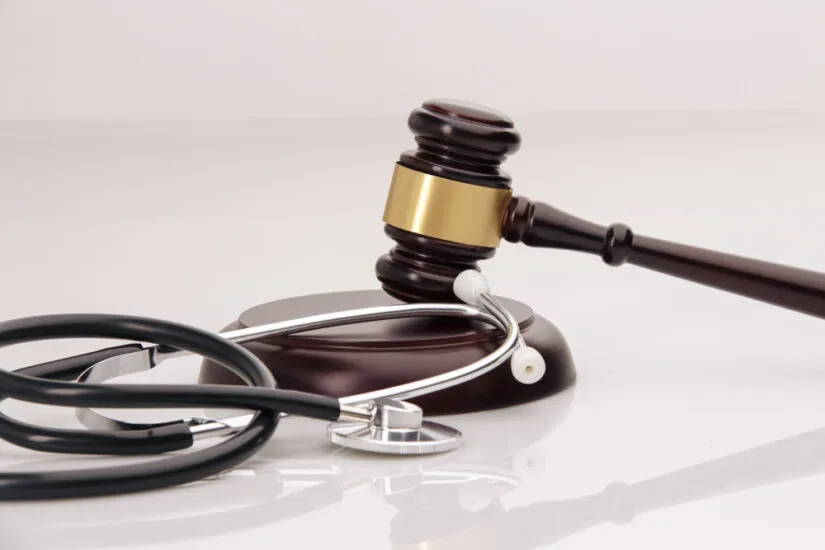 Photo of a Mallet and stethoscope